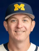 Michigan Baseball Assistant Coach/Pitchers Brock Huntzinger